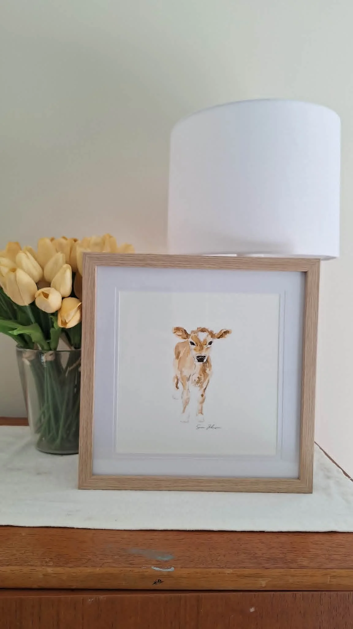 Calf (Framed)