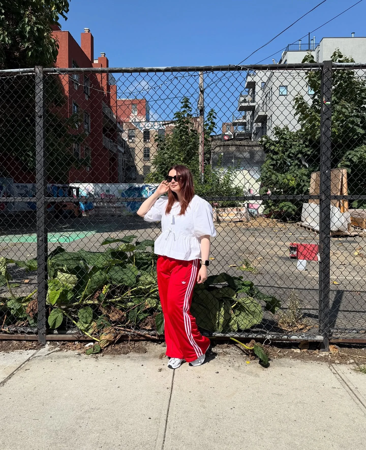 I look smug because minutes before I sent a cup of coffee flying and not a drop of it went on this shirt

sorry to Tom&rsquo;s jeans tho