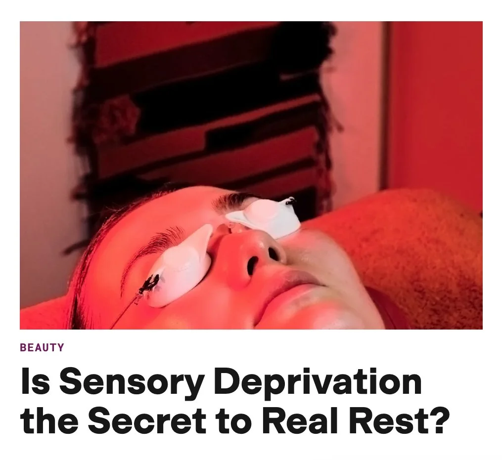 Is sensory deprivation the secret to real rest? | PS UK