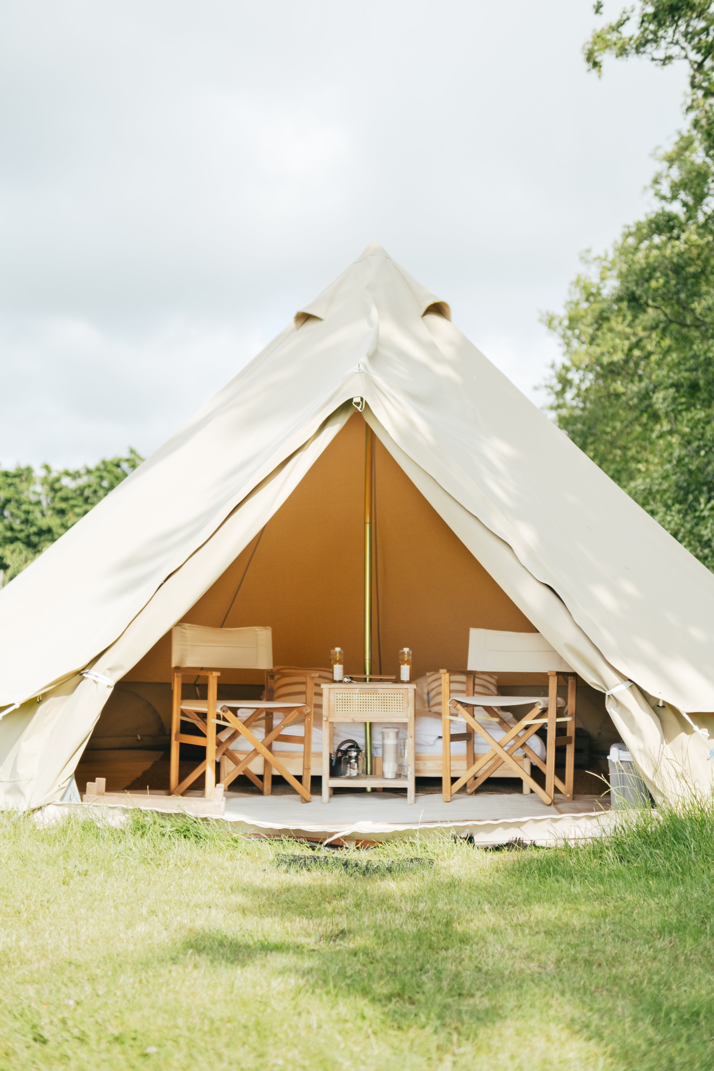 Rustgevende natuur in de Waelde Tuin Texel waar retreats op Texel plaatsvinden
