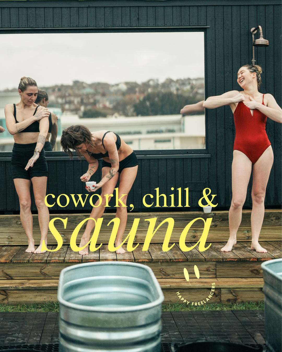 Cowork, Chill & Sauna at Saltdean Lido: Thursday 19th March, 12 - 4pm