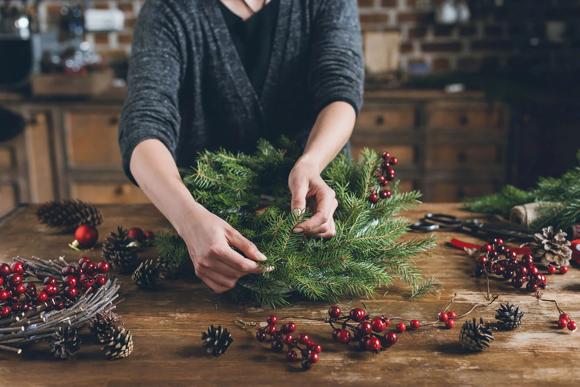 Luxury Wreath Making Workshop