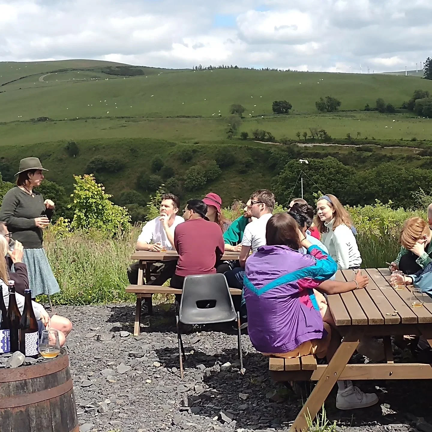 The Cider Barn at Welsh Mountain Cider will be open for on and off sales this coming Saturday from 2.00pm to 5.00pm. Hopefully a bit of live music,  too!