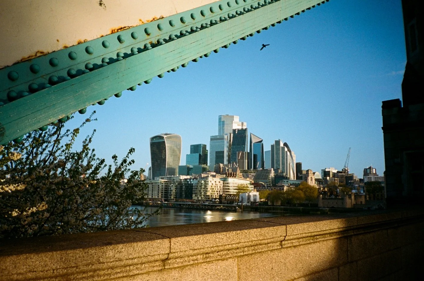 A recent trip to London has inspired my work, with memories of music and sounds proving vital to my practice. I walked across Tower Bridge at dawn when the city was peaceful, but still alive with its own rhythm. I also visited the Lucian Freud exhibi