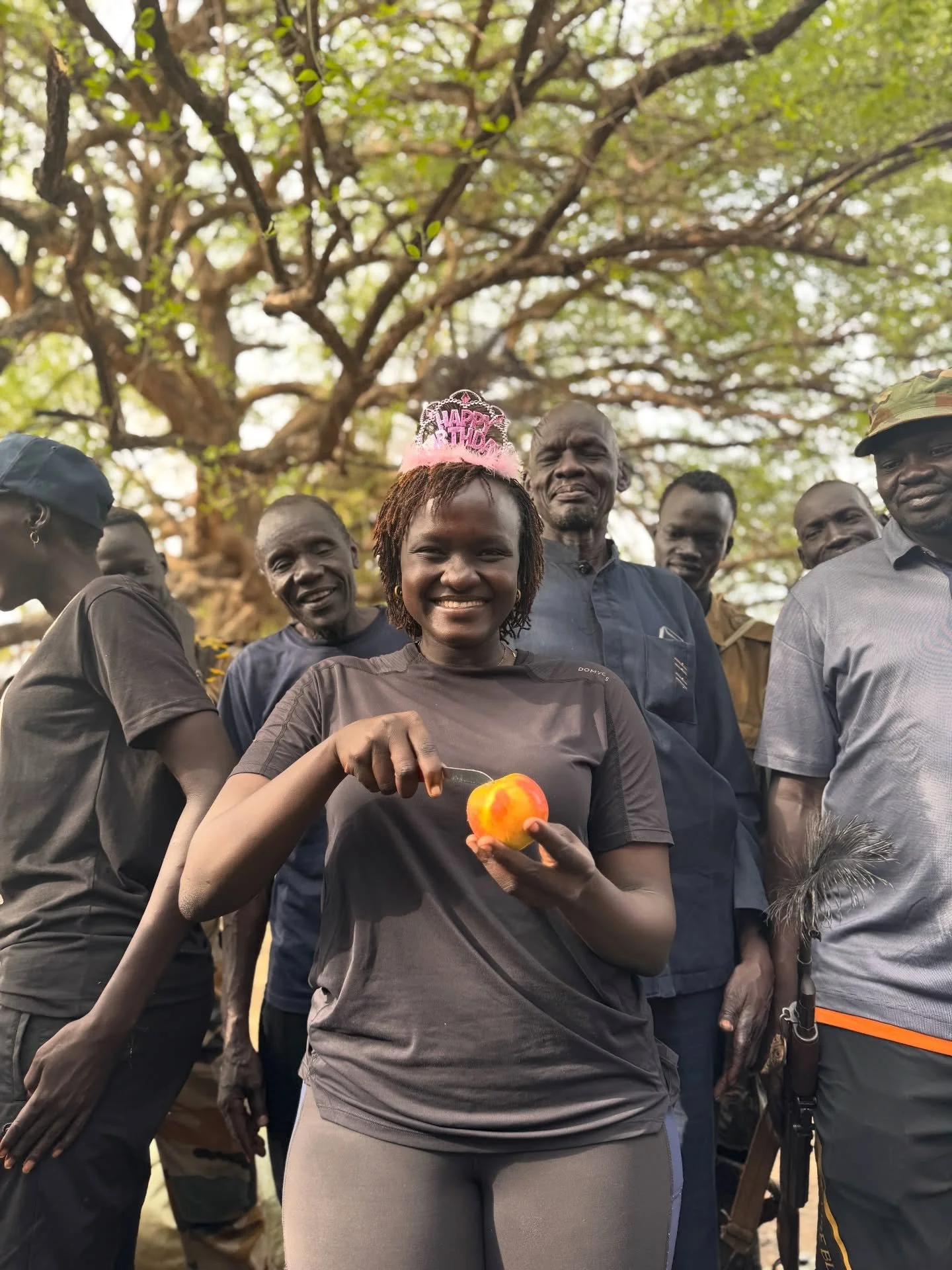 Day 07 

It was a very special day for the POF team - it was our esteemed colleague - Peacebuilding and Conflict Lead - @minagano_kape &lsquo;s birthday! Joining the road opening mission was completely optional for our POF colleagues (apart from Davi