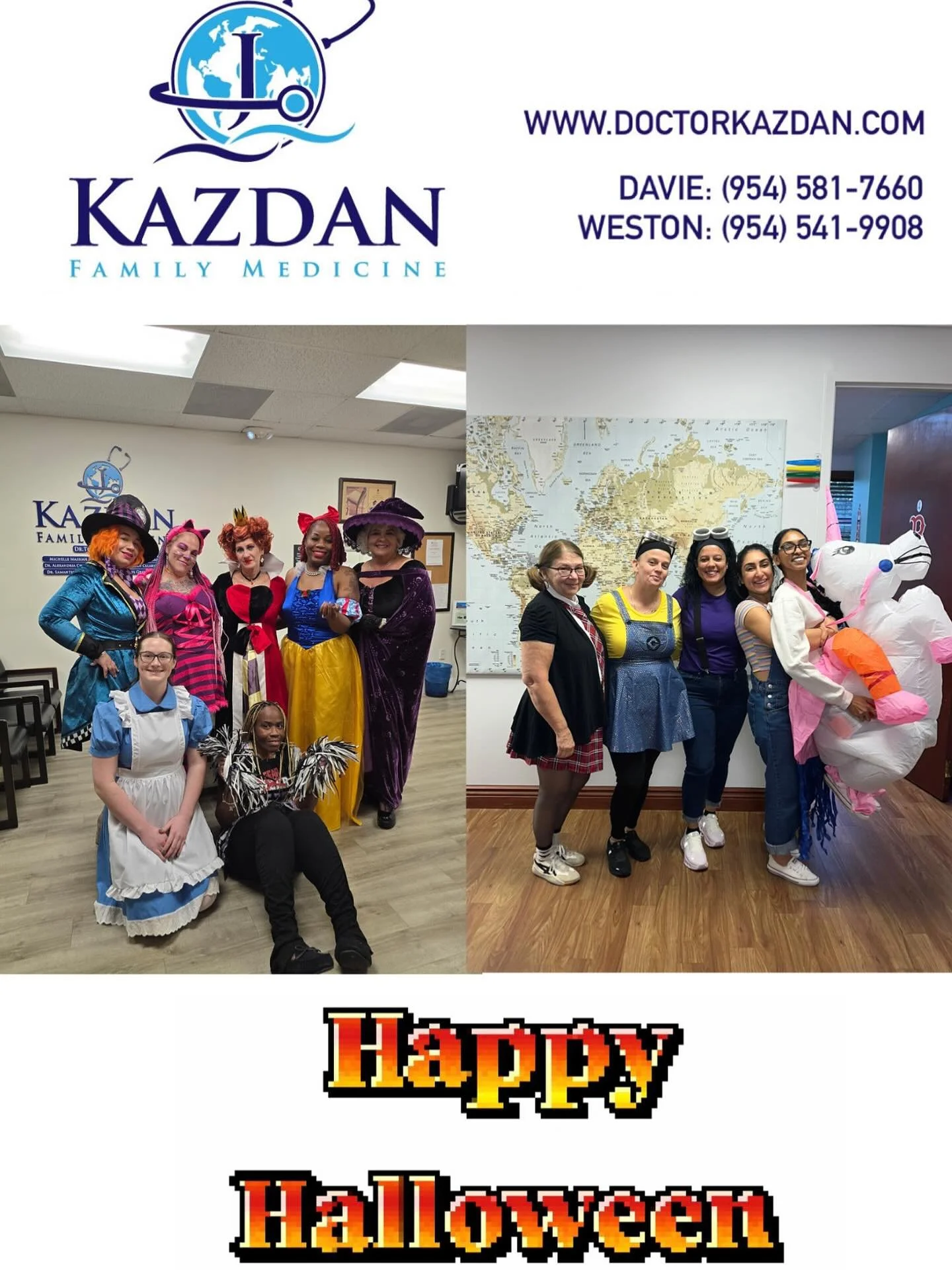 Staying healthy is no trick &mdash; it&rsquo;s our treat! 🍬 Happy Halloween from your care team! 🎃 

#familymedicine #healthcare #Halloween #happyhalloween