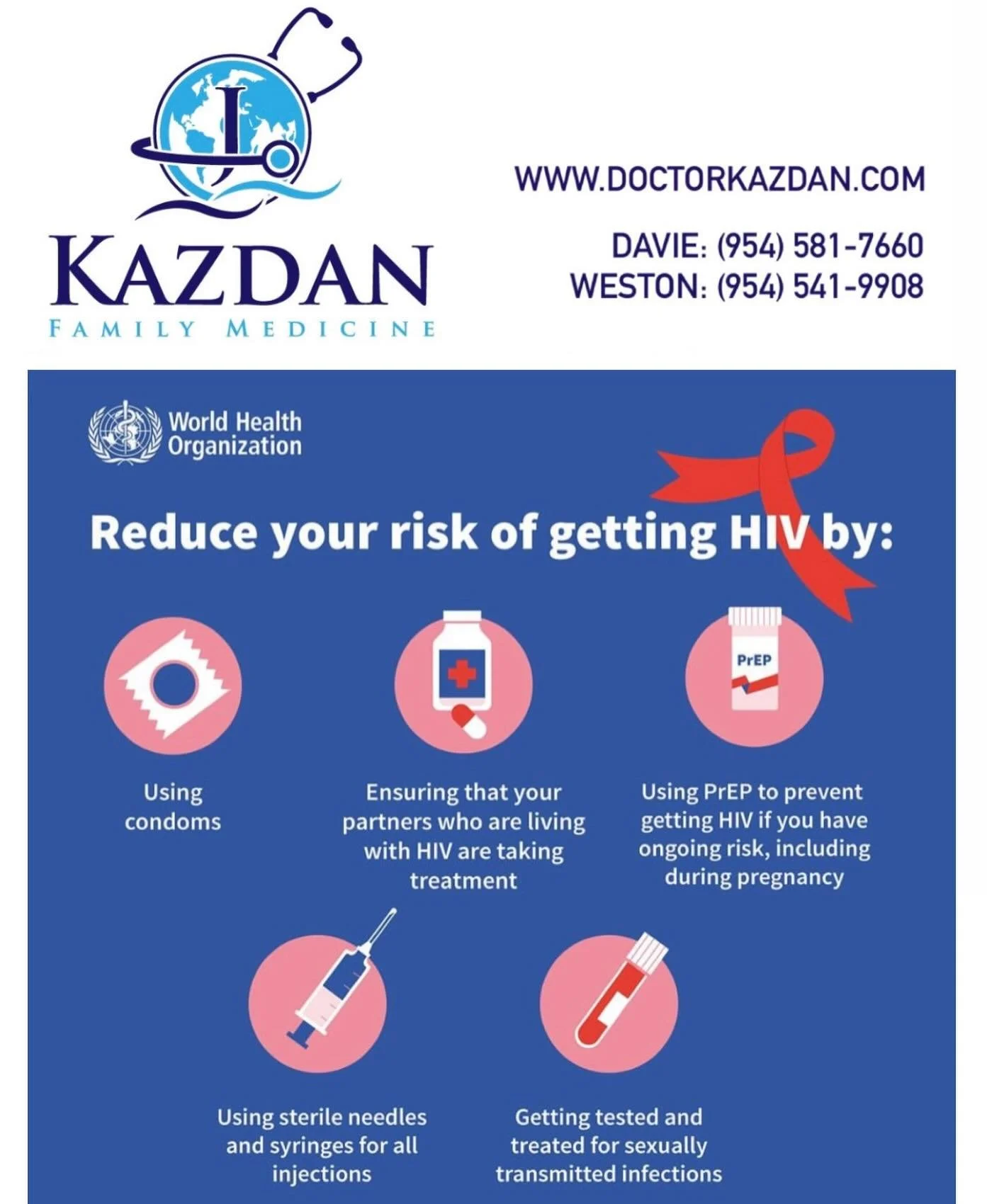 Today is World AIDS Day

HIV is a virus that attacks the body&rsquo;s immune system. If HIV is not treated, it can lead to AIDS. 

People with AIDS have such badly damaged immune systems that they get an increasing number of severe illnesses. 

.
.
.