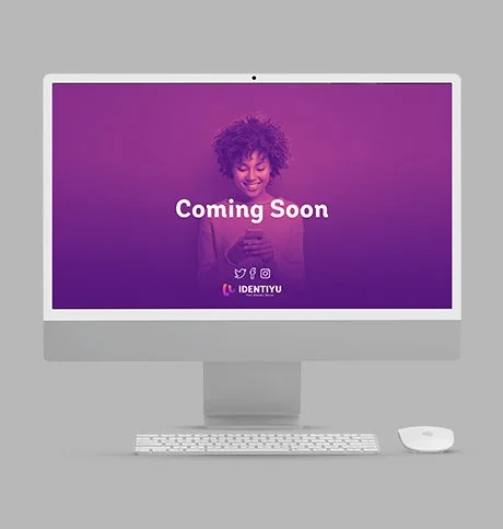 Identiyu Coming Soon Landing Web Page