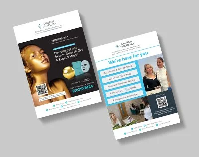 PromoItalia X Church Pharmacy A6 Leaflet