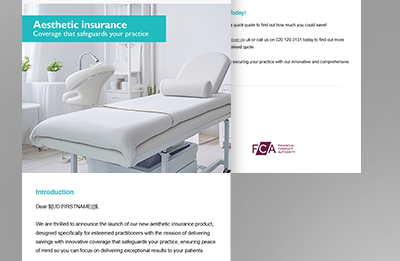 Keep Cover - Brand Awareness E-shot