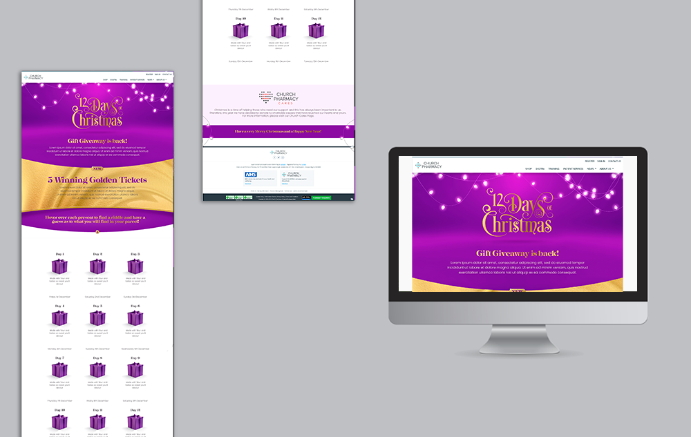 12 Days of Christmas 2024 Webpage