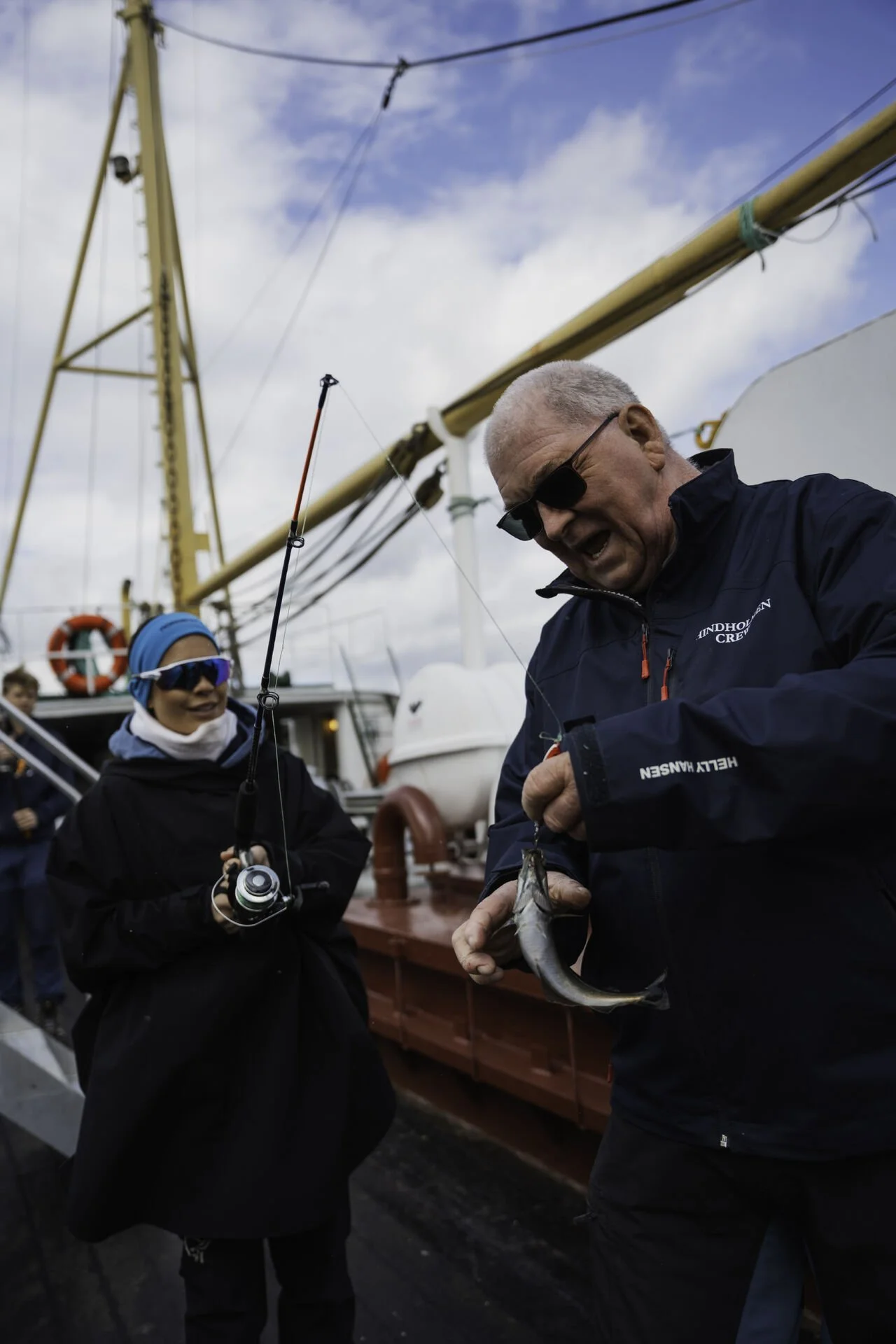 Fisketur med Spring Trainee