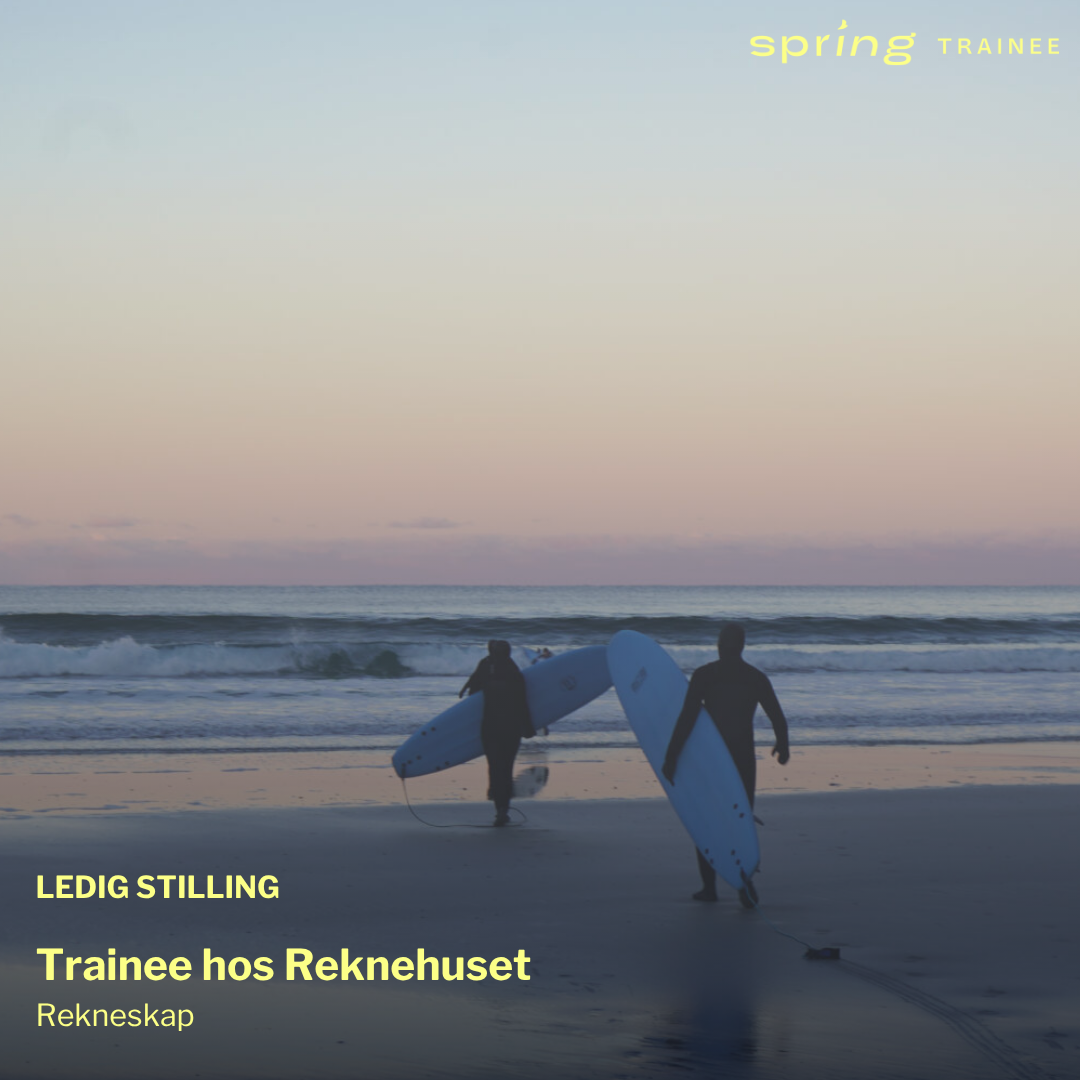 Trainee rekneskap - Reknehuset AS