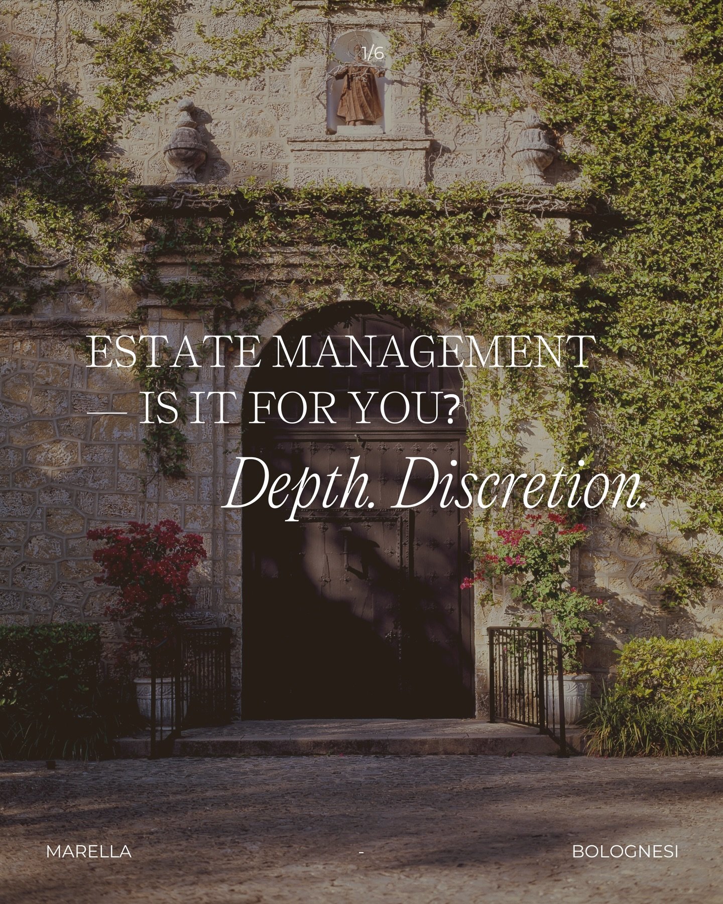 Some careers underuse capable people.

Not because they lack skill.
But because the environment does not require their depth.

Estate Management is rarely introduced as what it truly is:

Private operational leadership.
Continuity holding.
Discretion