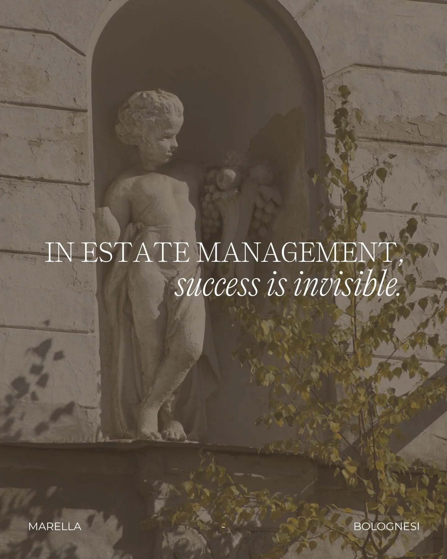 In private service, the most important work is rarely visible.

It&rsquo;s the vendor who was already briefed.
The protocol that was already in place.
The document that existed before anyone realized they needed it.

Your principal will never experie
