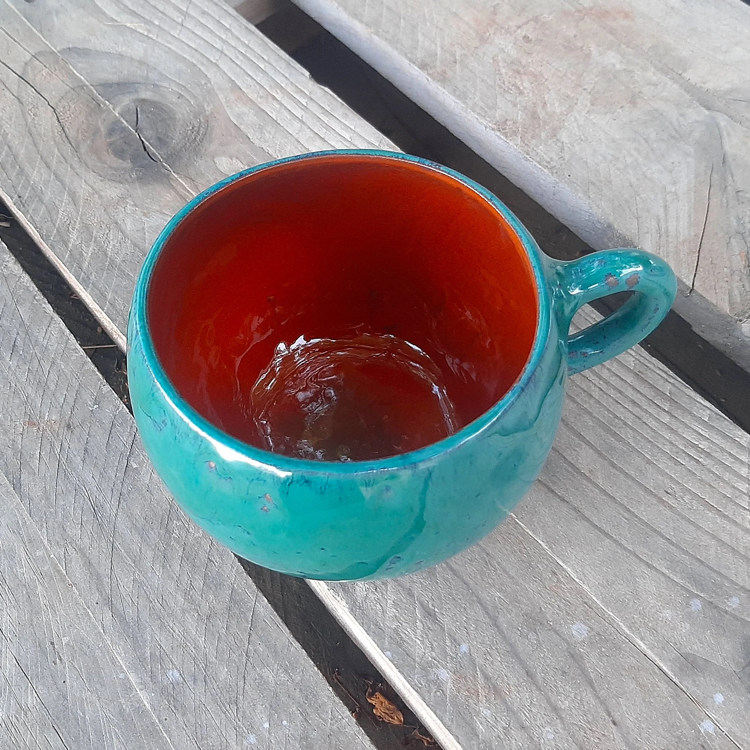 mug ronde vert ecume et orange 5.jpg