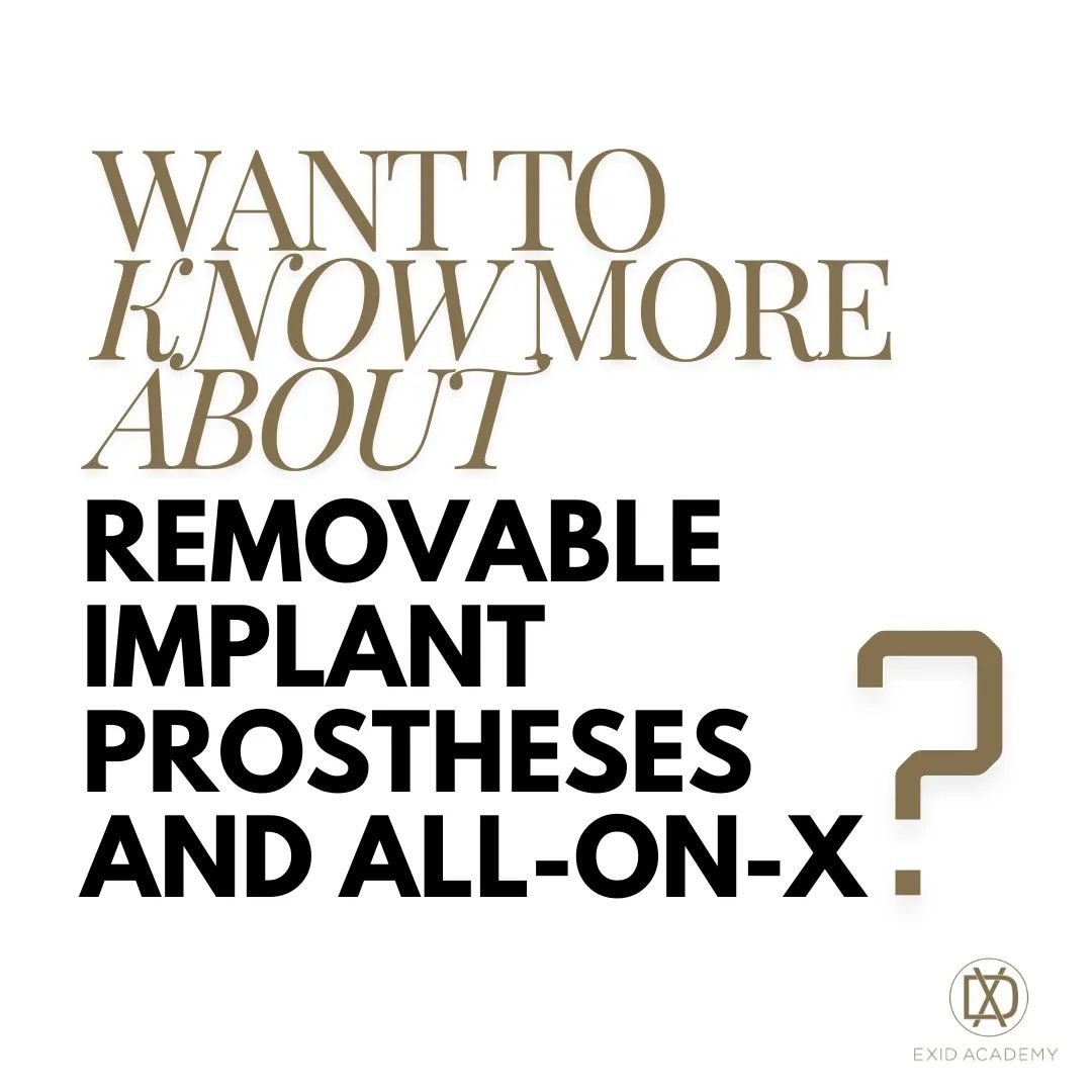 Enhance your understanding of the science behind removable implant prostheses and provide more durable prostheses for your patients. 
 
The course is suitable for all levels of general dentists, dental prosthetists and dental technicians. While prior
