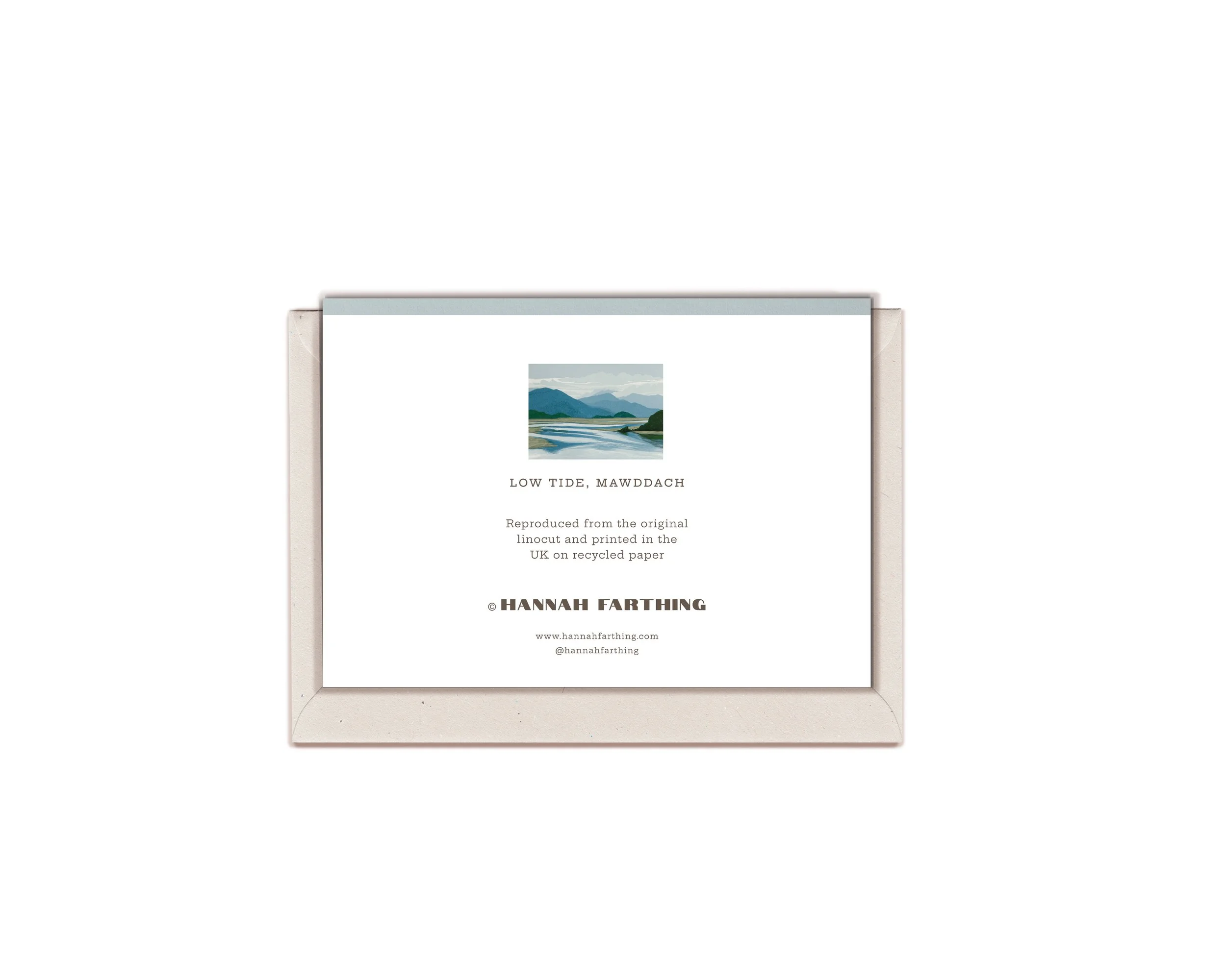 Low Tide, Mawddach Greetings Card back.jpg