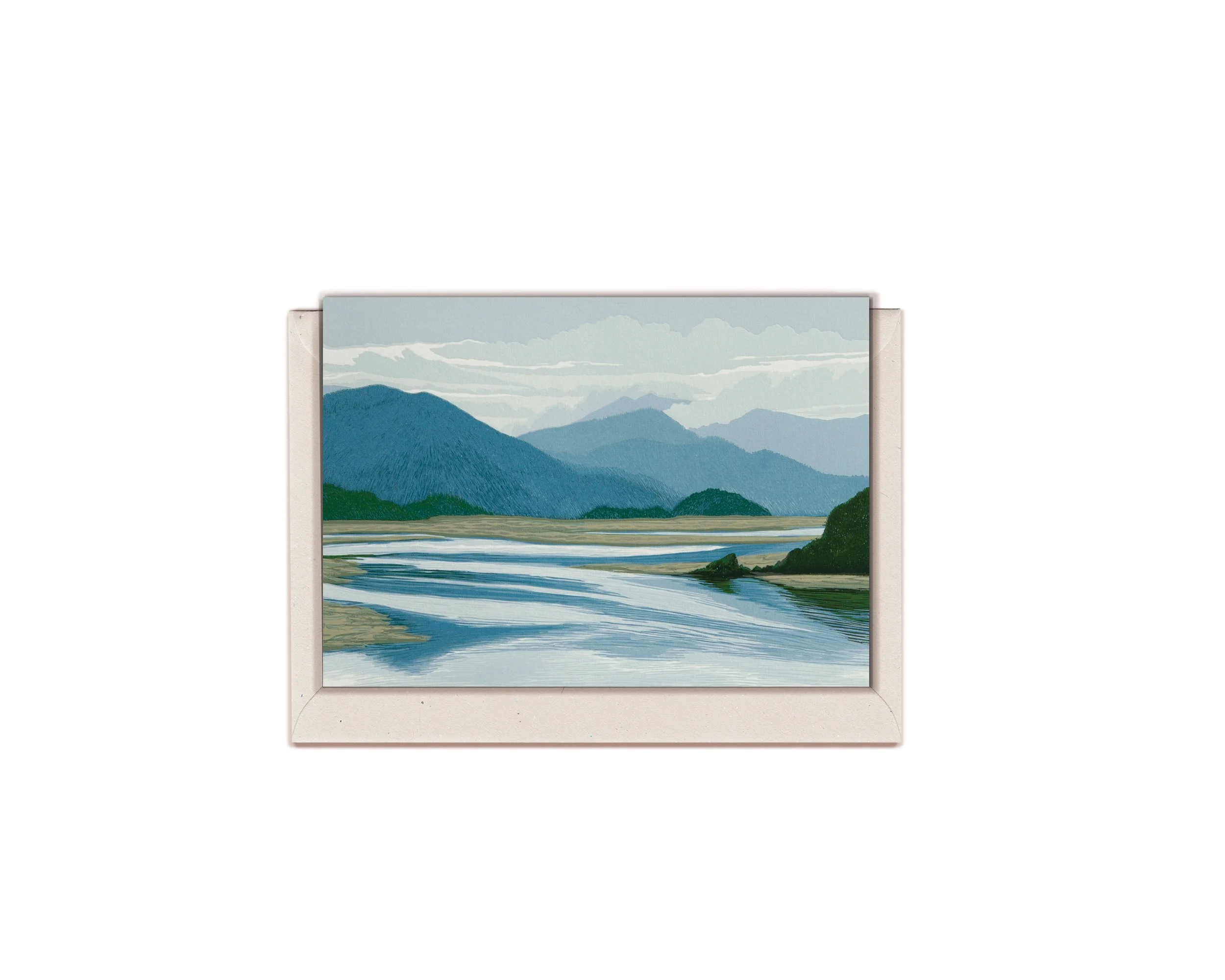 Low Tide, Mawddach Greetings Card.jpg
