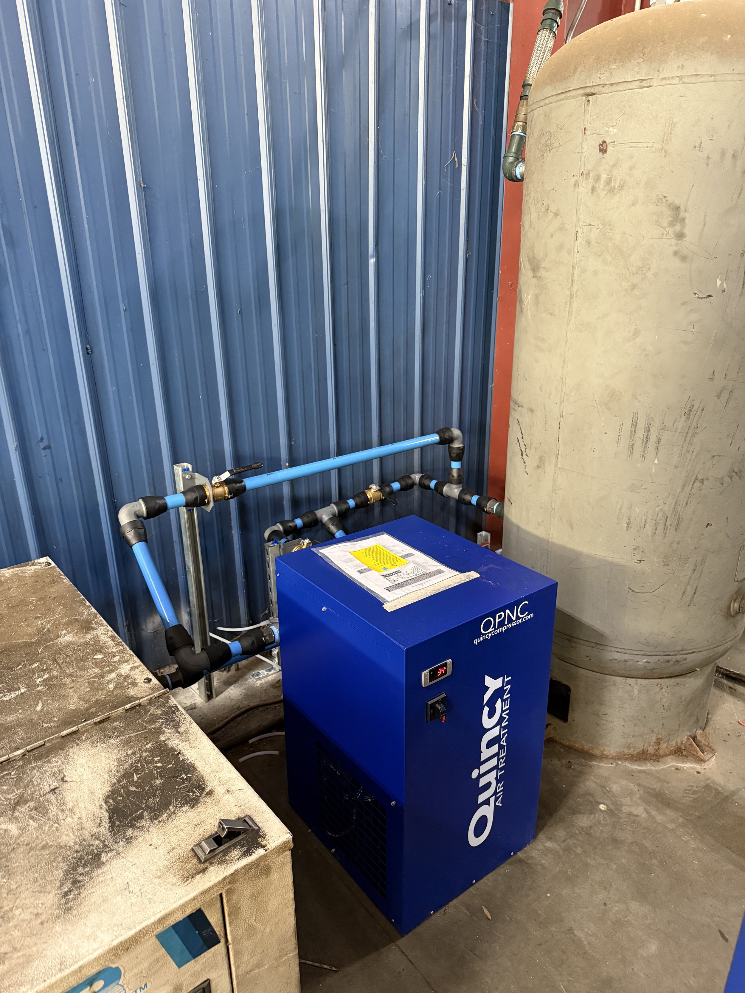 EMJ Metals Dry addition to existing system.