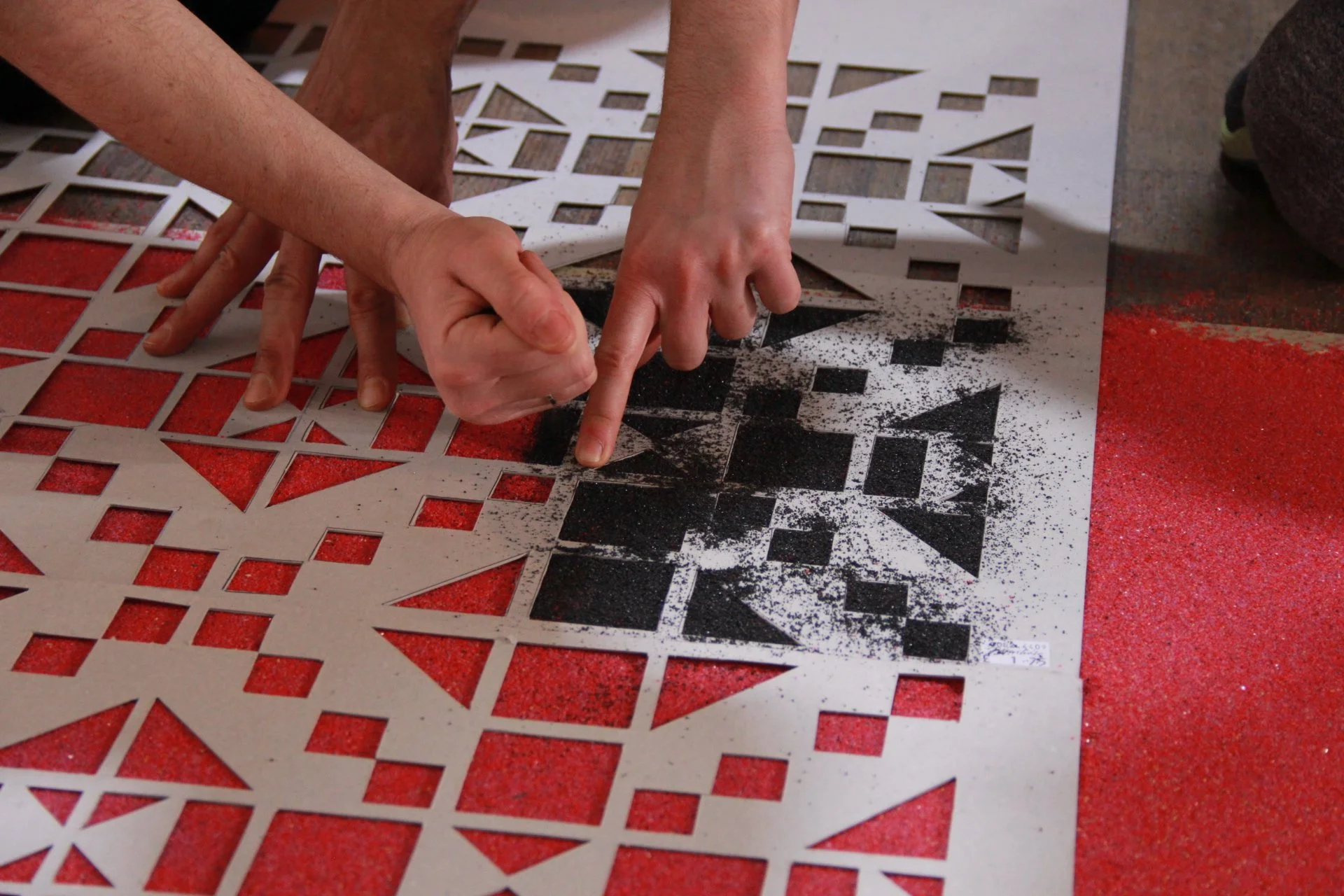 Creating a 'sand catwalk' for Teatum Jones AW runway show with Nous Creative