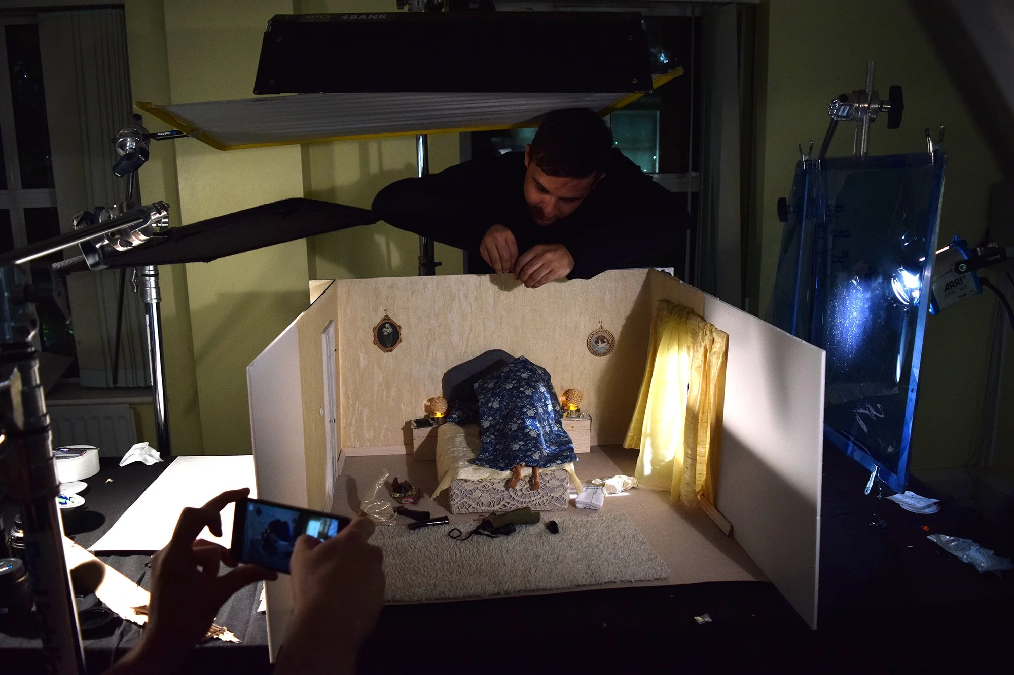 BTS filming Silent Movie Susie music video by the Big Moon - all at the Barbie 1:10 scale!