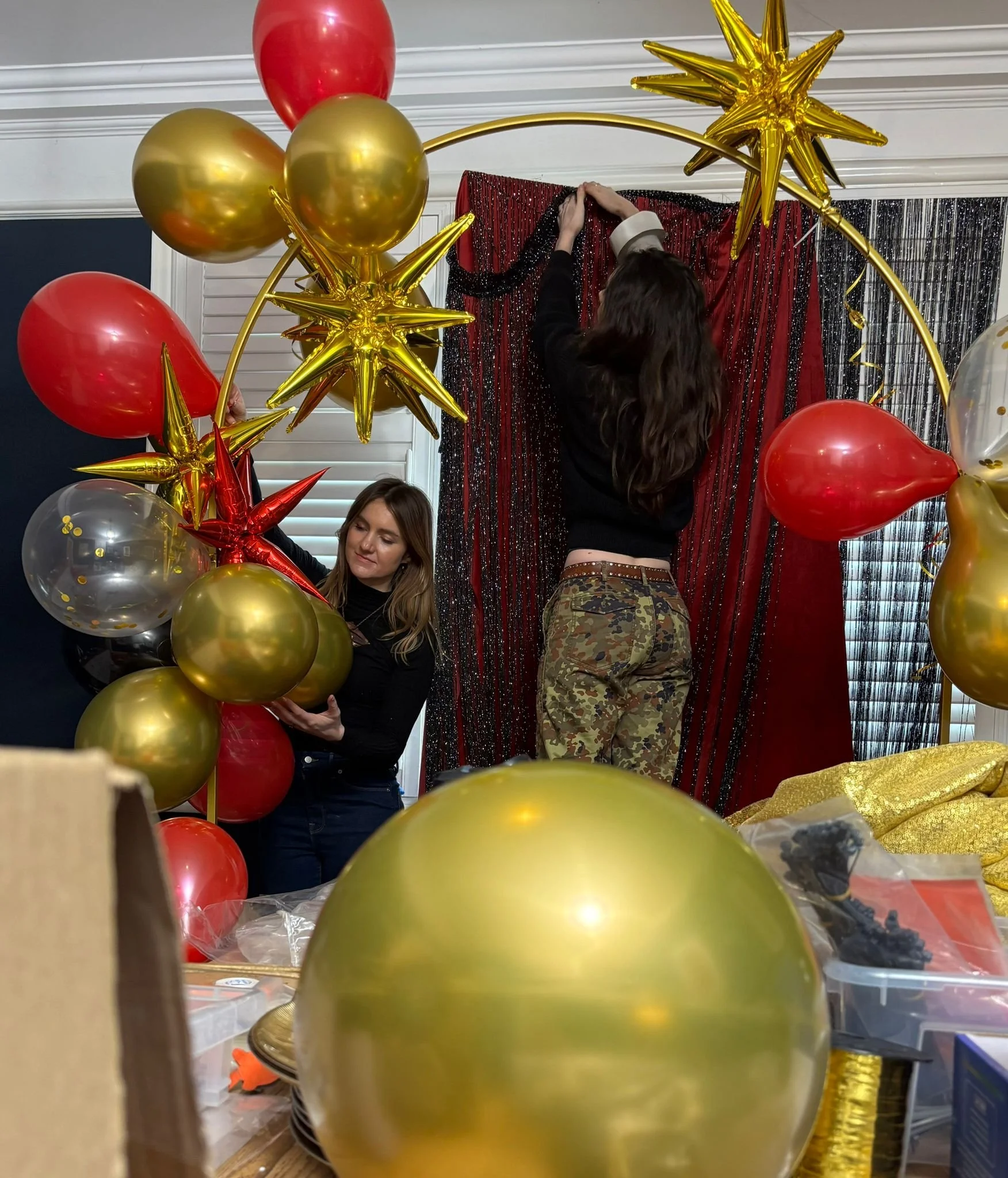 Dressing a dining room for Beta Squad Chunk's ' We Opened a 5* Restaurant'