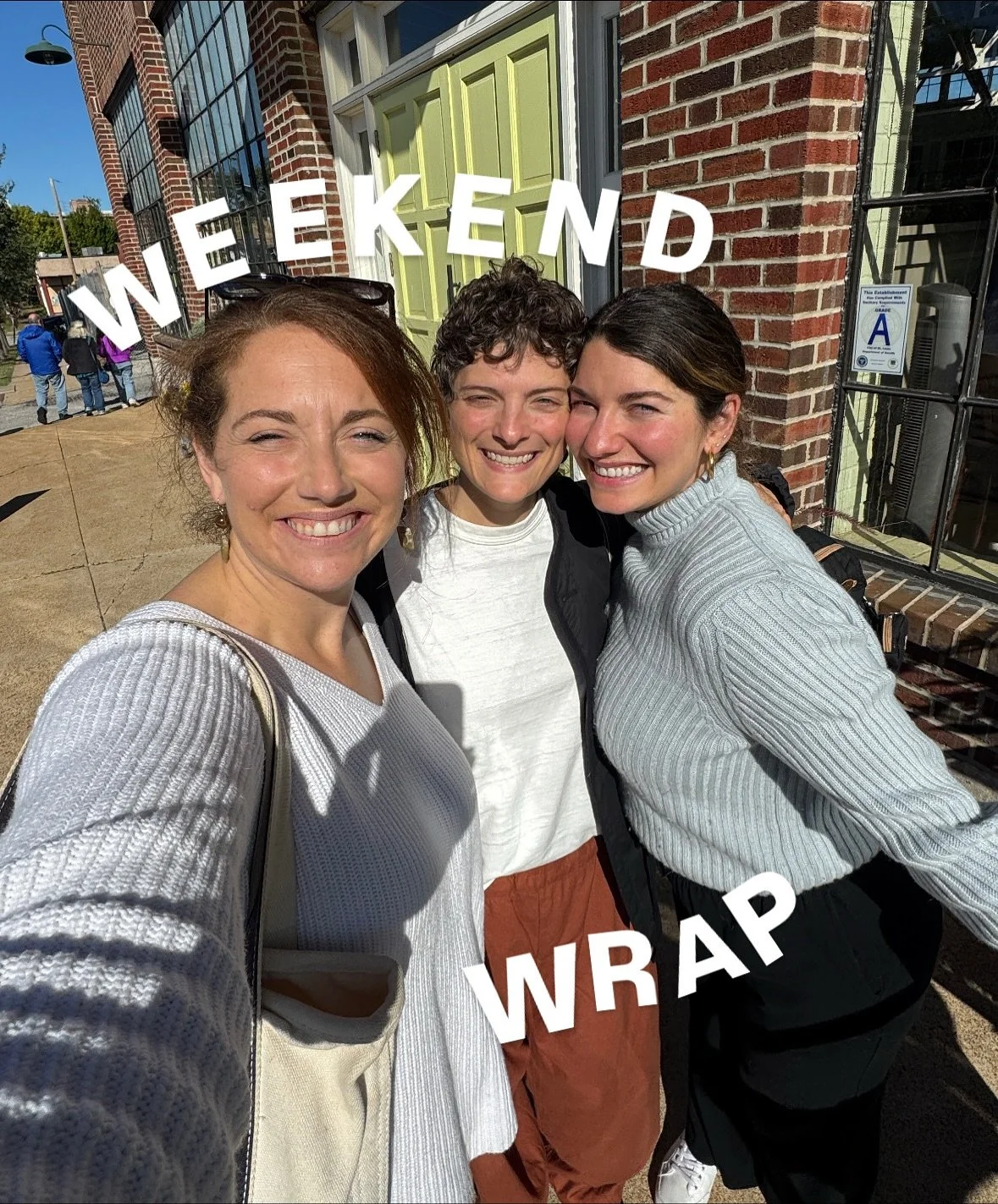 That&rsquo;s a wrap on a beautiful weekend filled with sister time, celebrations, baby snuggles, delicious desserts and the first real taste of fall. ❤️