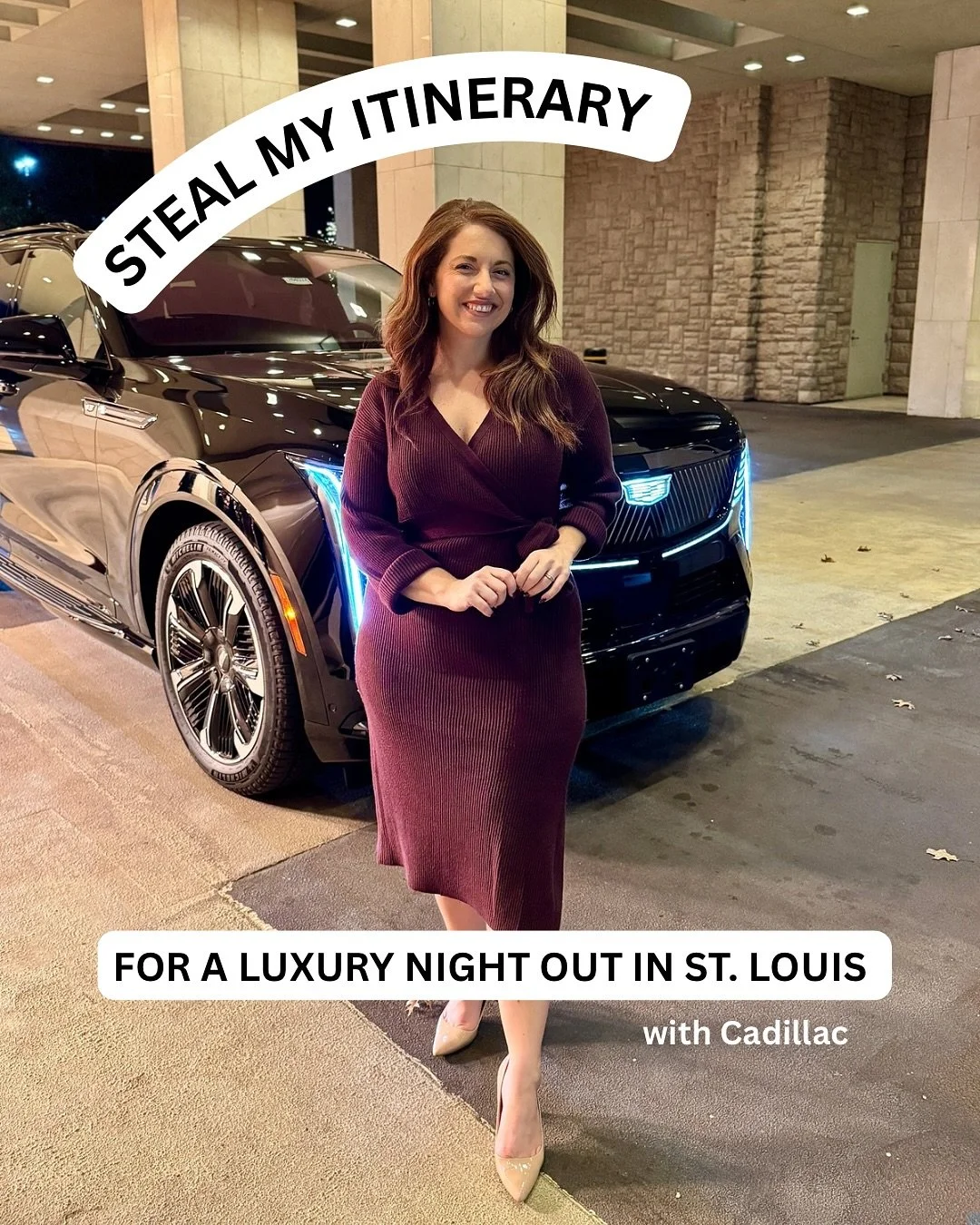 If you&rsquo;re looking for a luxury night out in St. Louis, save this post! ✨

We were thrilled to get an exclusive invite from the St. Louis area @cadillac dealers for a one-of-a-kind evening. But here&rsquo;s how you can duplicate the night for yo