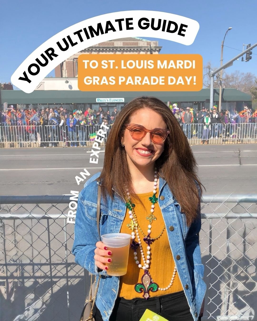 The week is finally here! @stlmardigras is just DAYS away and I can&rsquo;t wait! I&rsquo;m here to answer all your Qs and to make sure it&rsquo;s the best day in Soulard! 

The weather is still up in the air but I&rsquo;ve been in the rain, snow and