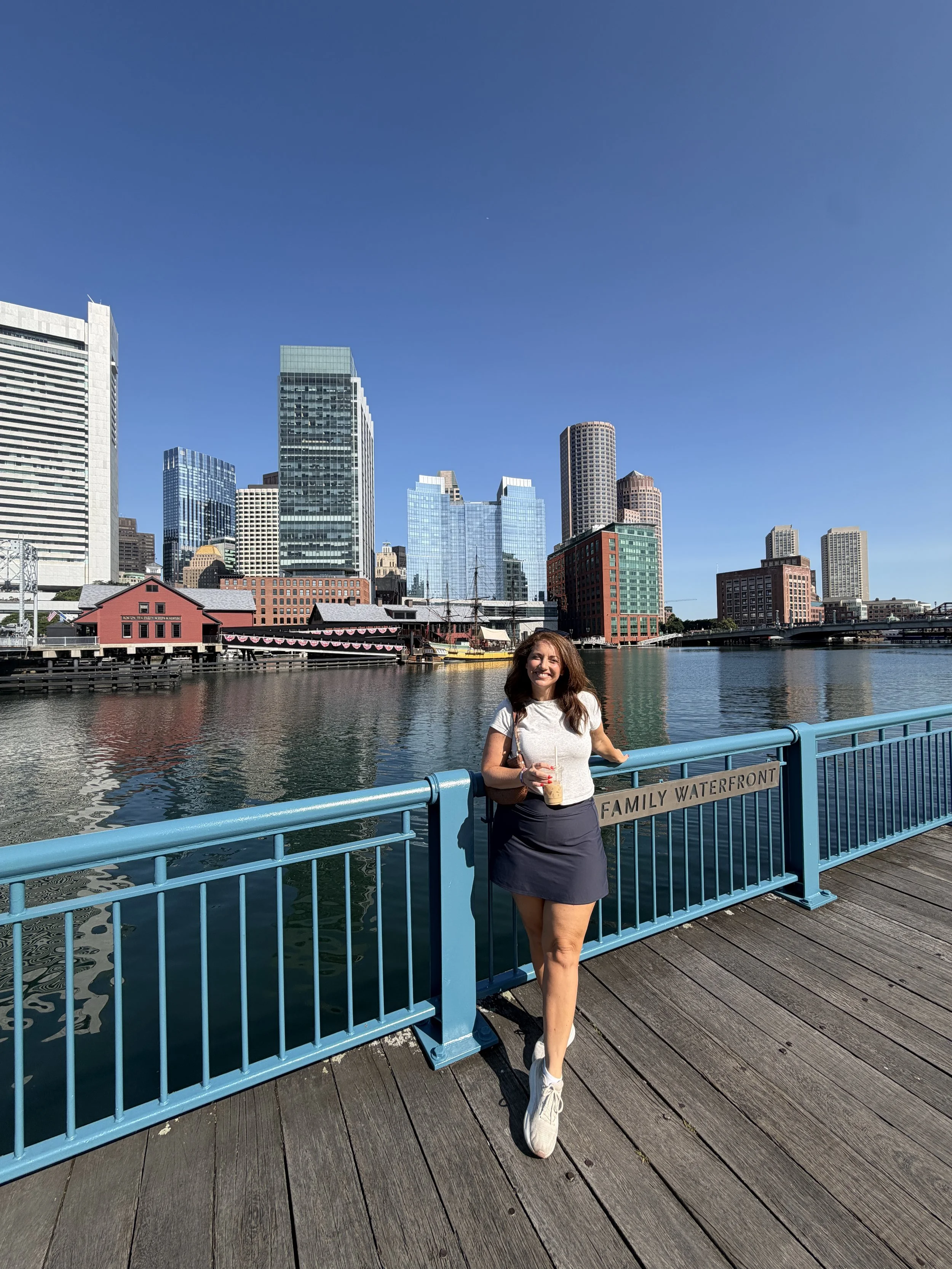 Family exploring Boston during a 36-hour trip with kids
