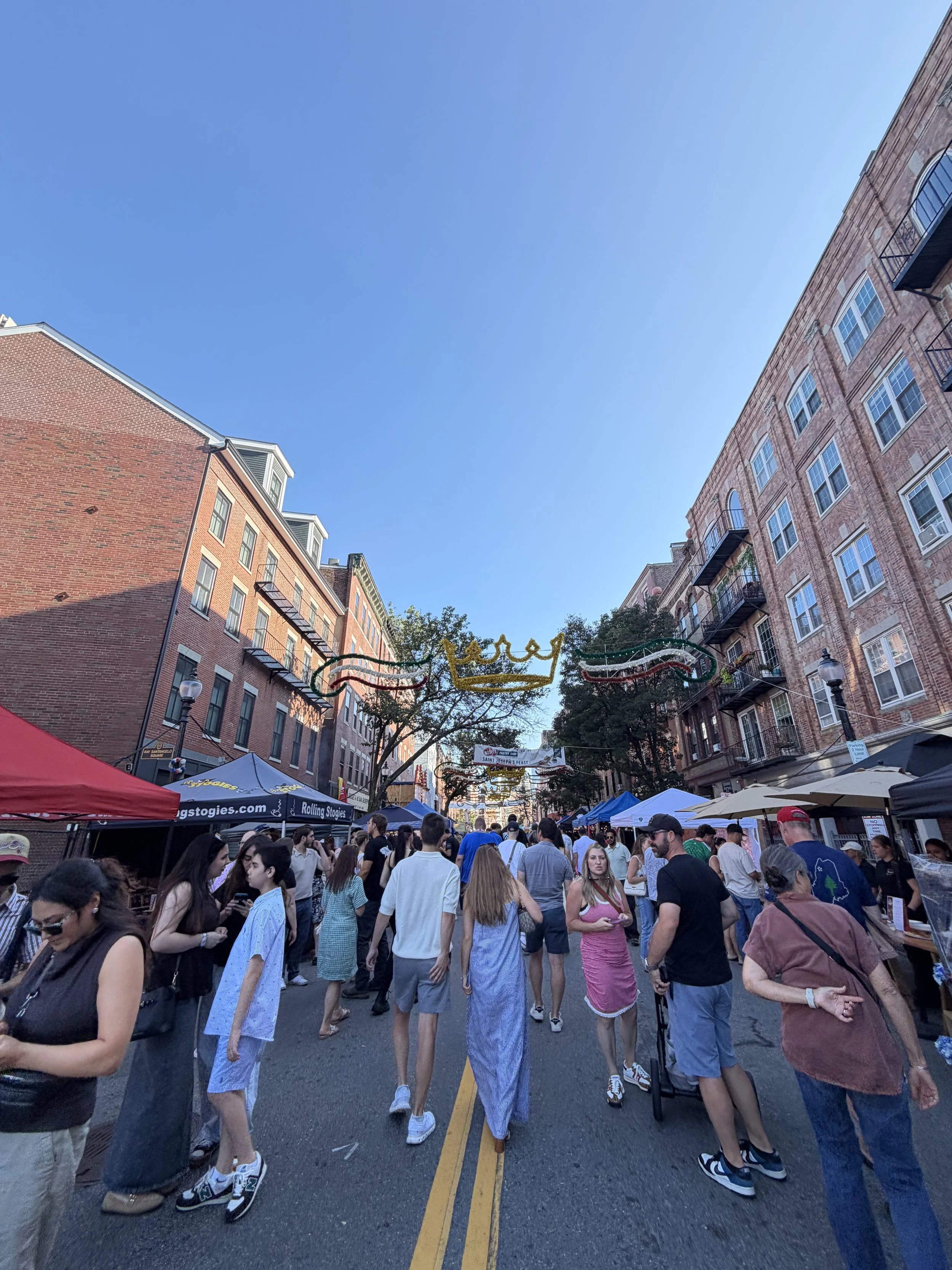 street festival in Boston's North End