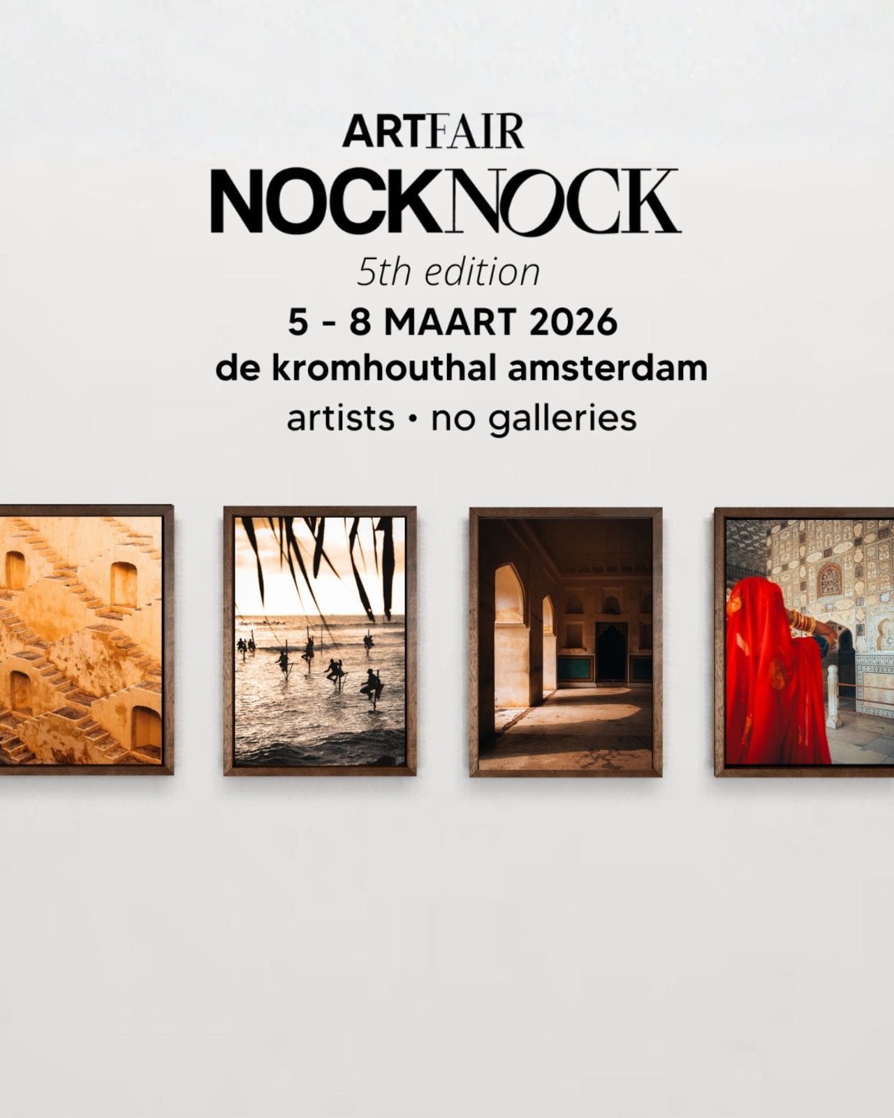 Ik ben de laatste puntjes op de i aan het zetten! En dan is het bijna zover! 

Tijdens NOCK NOCK Art Fair toon ik een selectie van 7 Fine Art prints in limited edition. Gesigneerd, met certificaat, en direct te koop op de beurs.

Ik kijk ernaar uit j