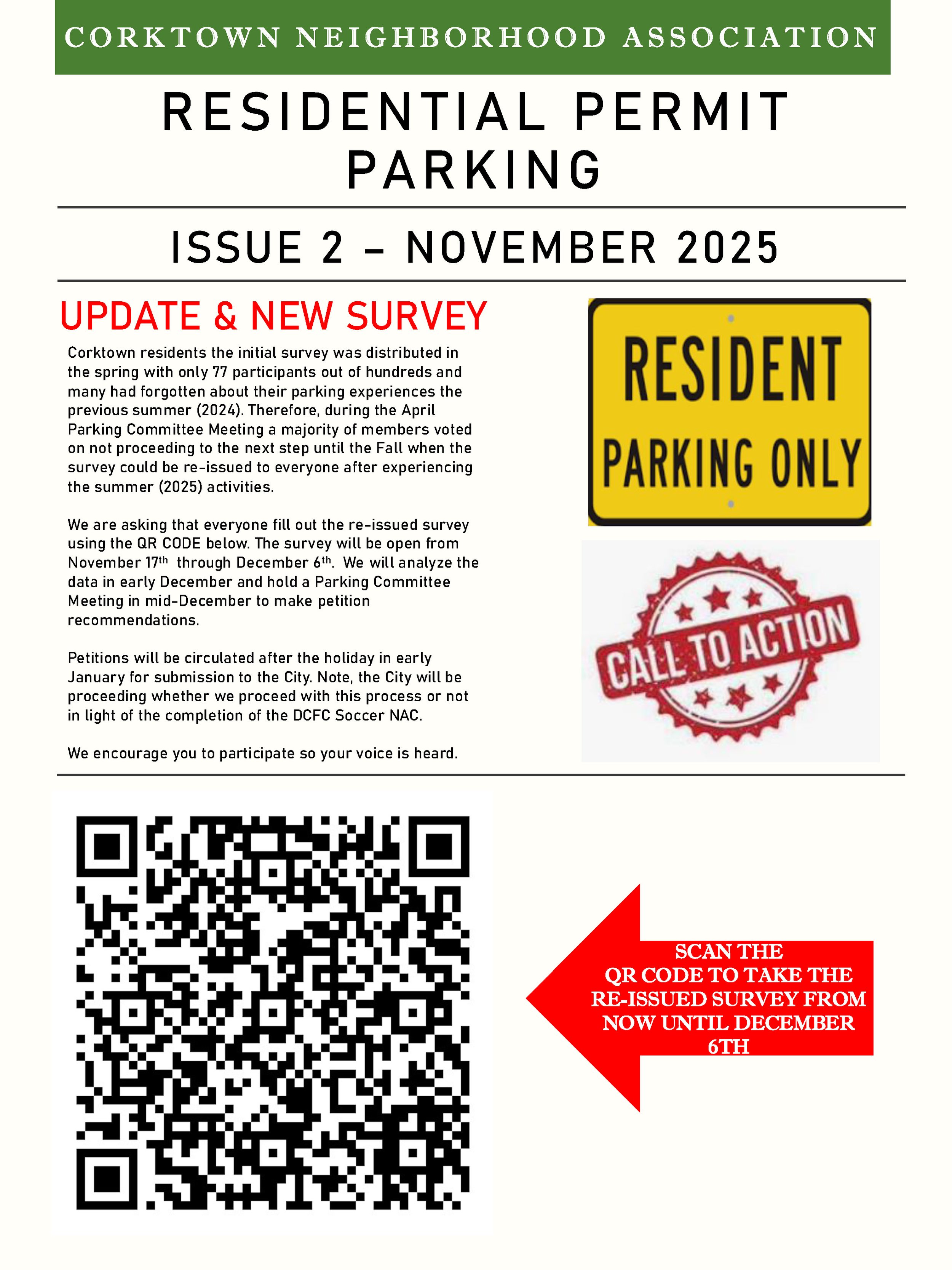 Corktown Parking Survey