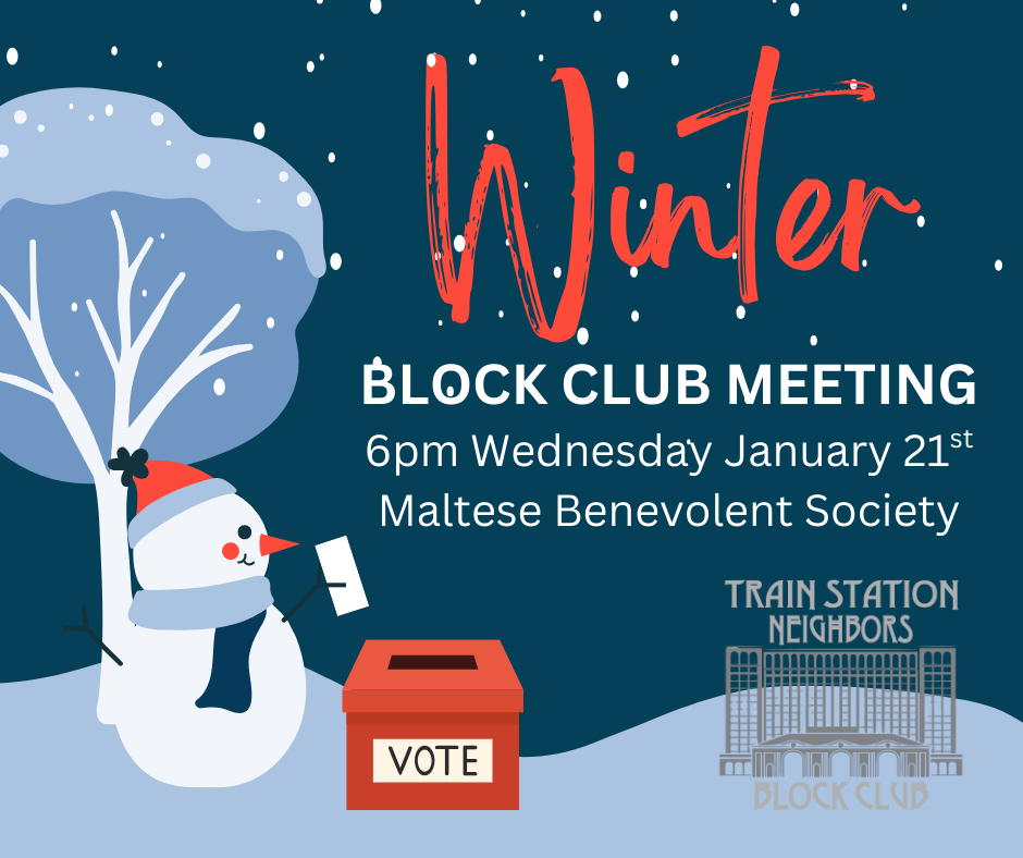 Winter Block Club Meeting & Elections