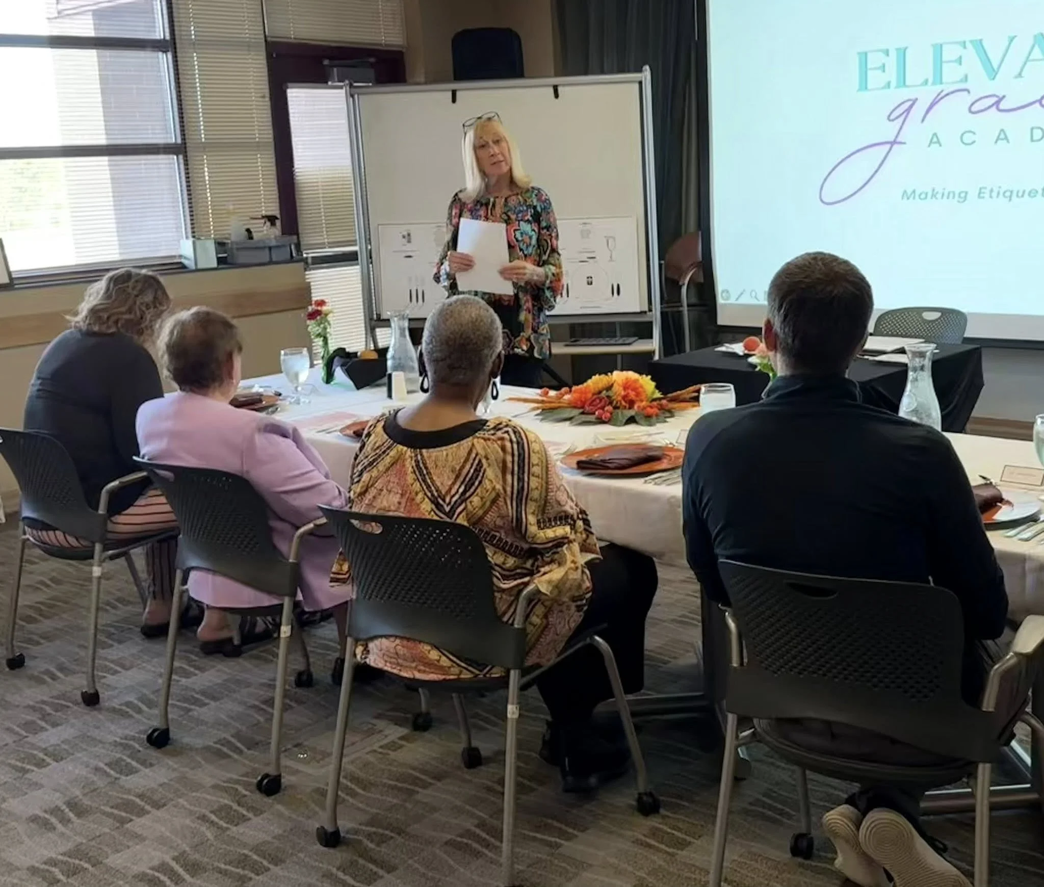 Dining etiquette combines fun with knowledge