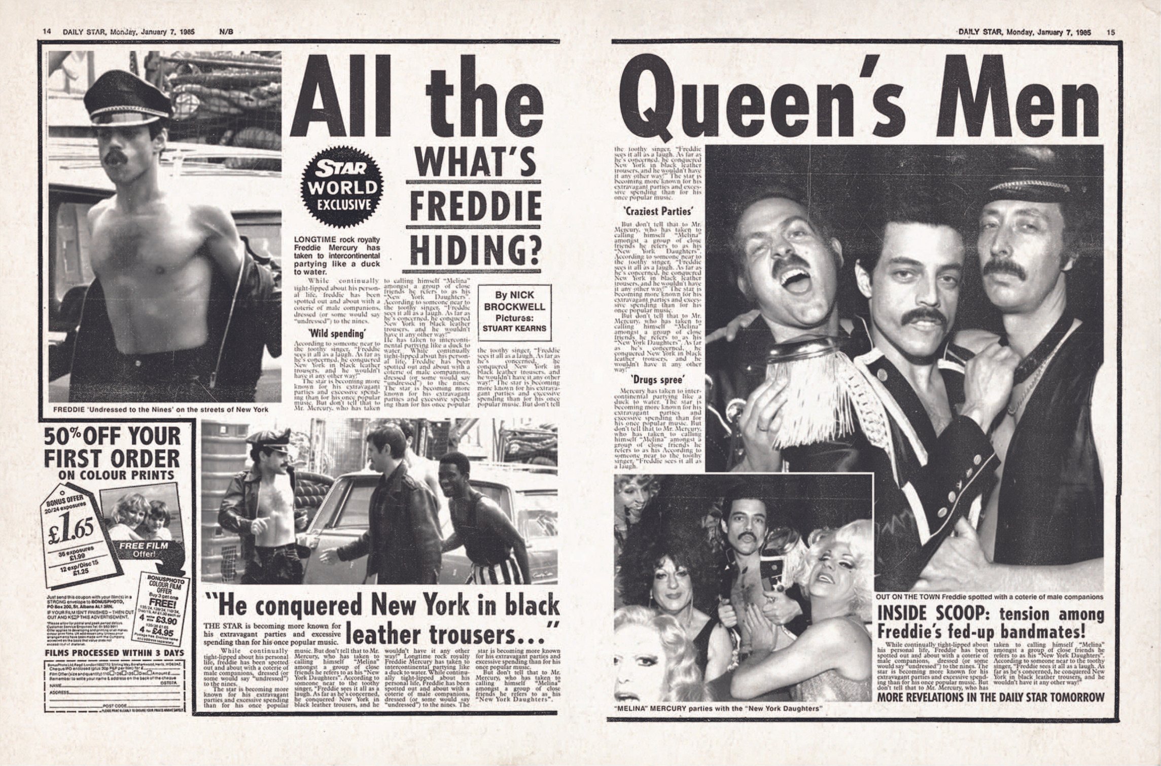 Bohemian Rhapsody postshoots