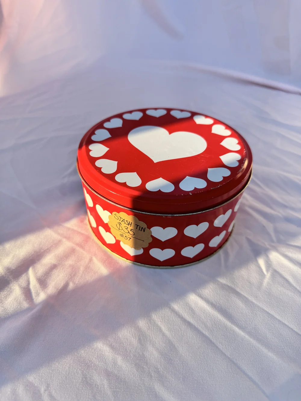 girly tobacco tins SOLD