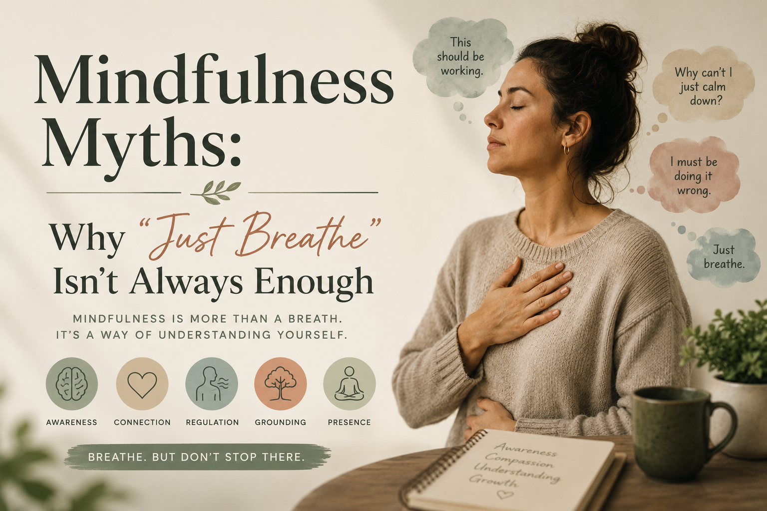 Mindfulness Myths: Why “Just Breathe” Isn’t Always Enough