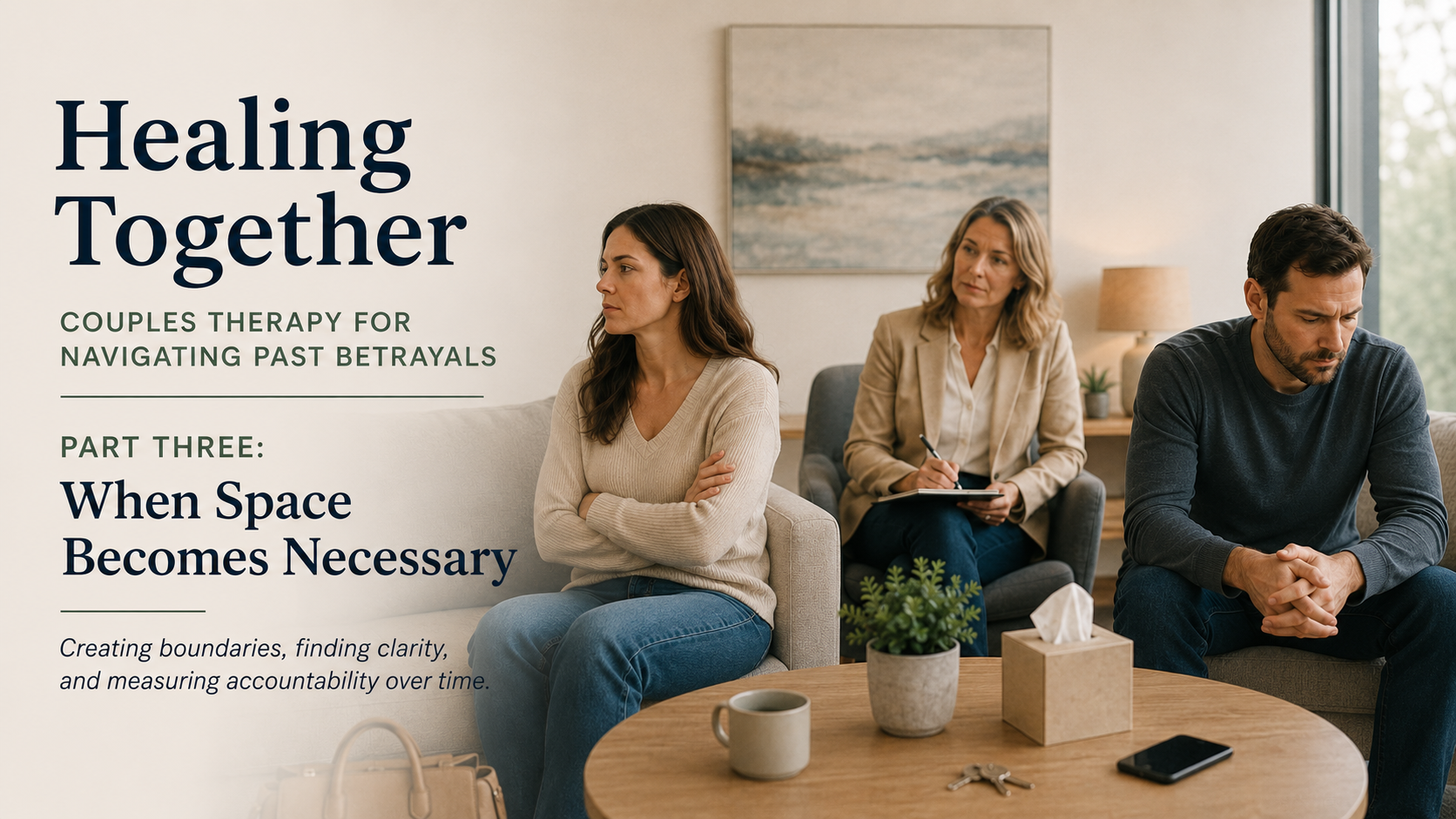 Healing Together: Couples Therapy for Navigating Past Betrayals Part Three: When Space Becomes Necessary