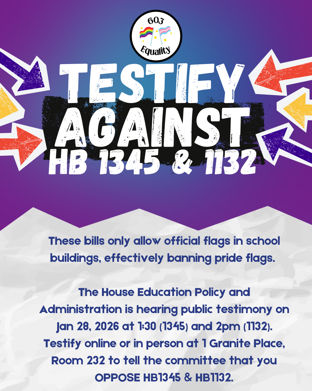 Why we oppose HB1345 &amp; HB1132