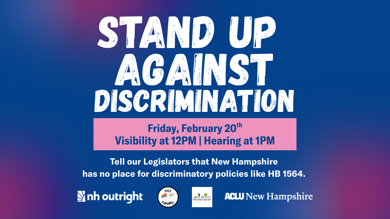 STAND UP AGAINST DISCRIMINATION Visibility 