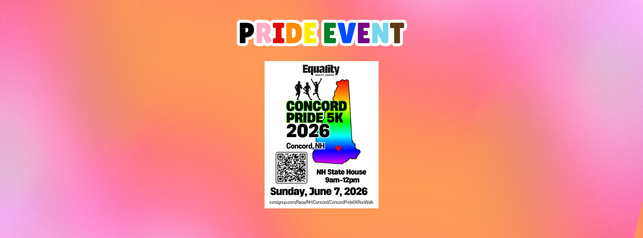 PRIDE EVENT: Concord Pride 5K