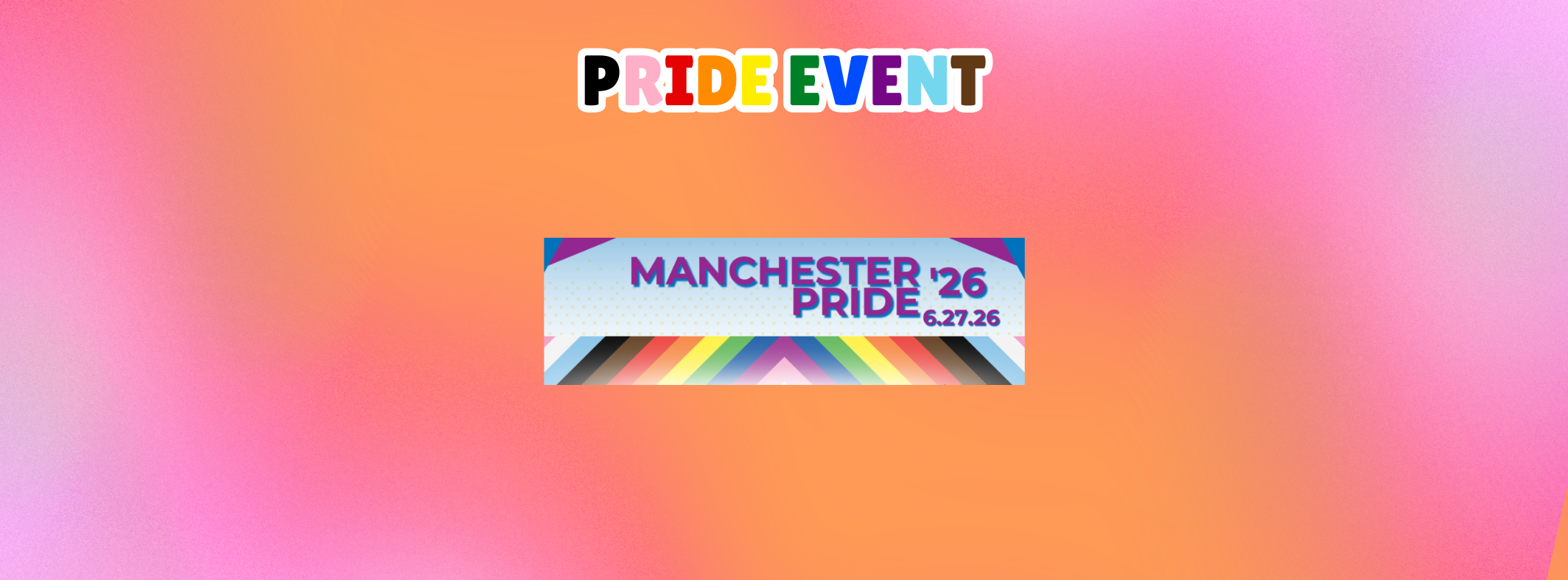 PRIDE EVENT: Manchester Pride 