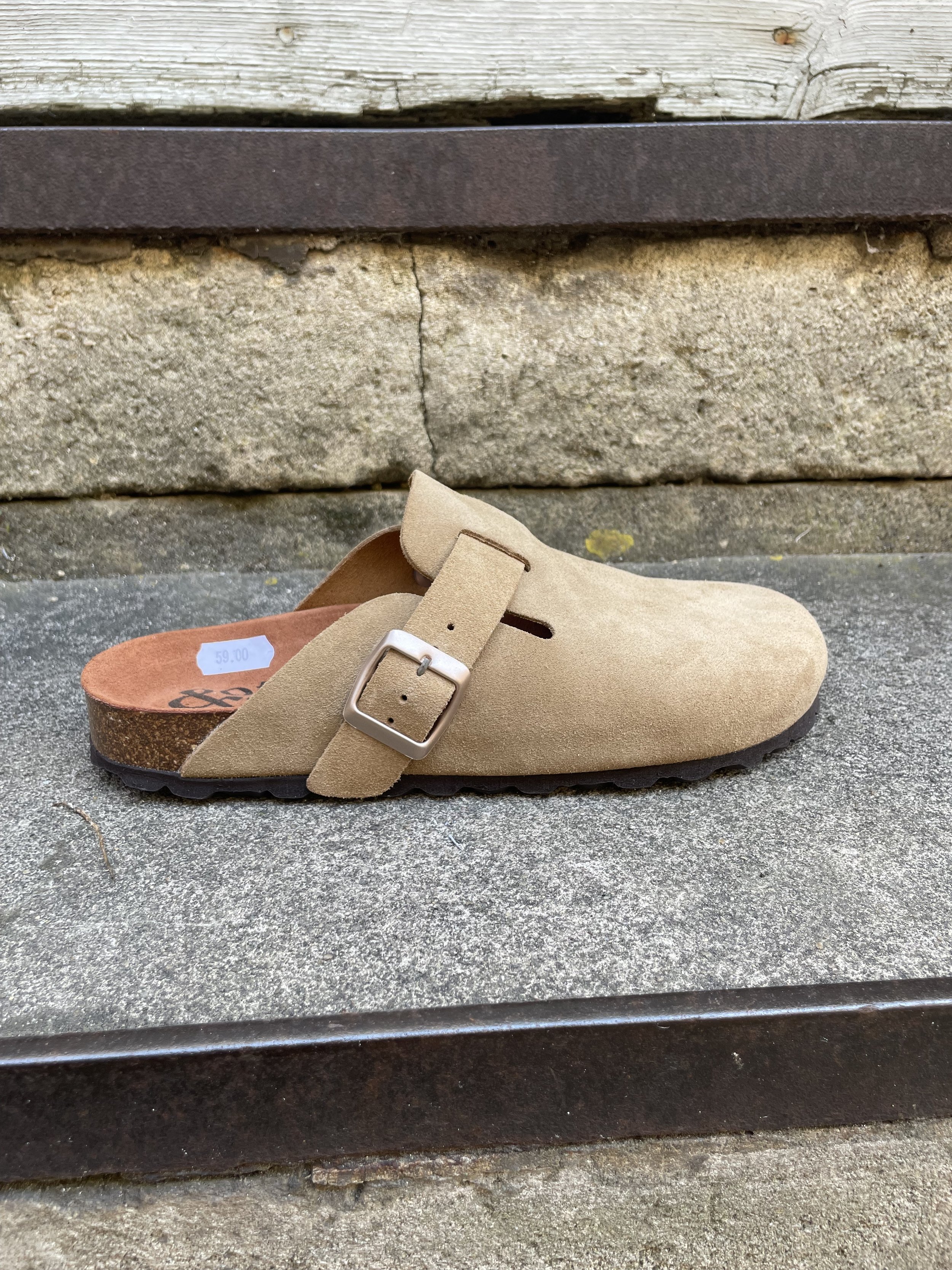 & OTHER STEP - MULES TREBOL - BEIGE