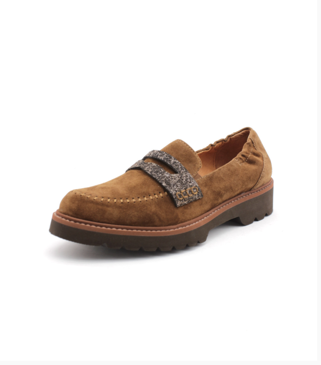 FUGITIVE - CYSSY - COGNAC VELOURS