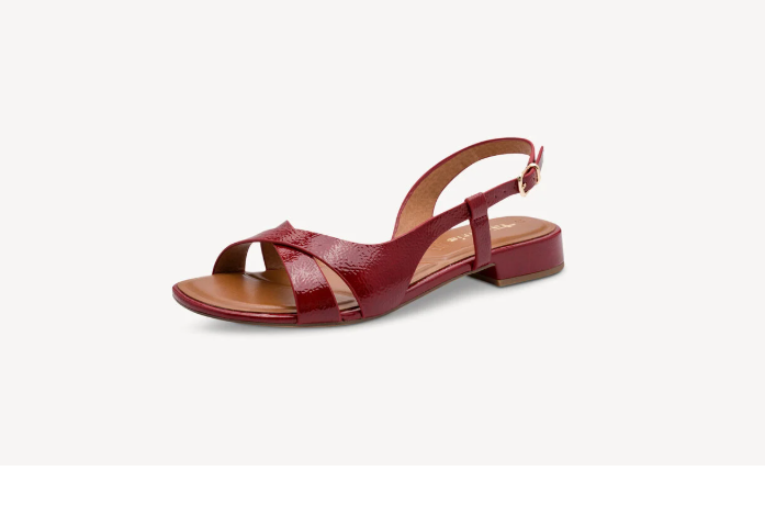 TAMARIS - 28123 46 - ROUGE VERNIS CHERRY PATENT
