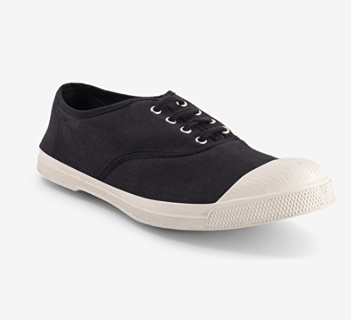 BENSIMON - TENNIS LACET - CARBONE NOIR