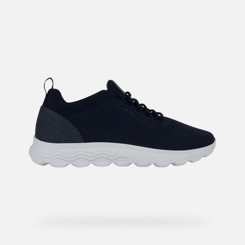 GEOX - SNEAKERS SPHERICA KNITTED - MARINE
