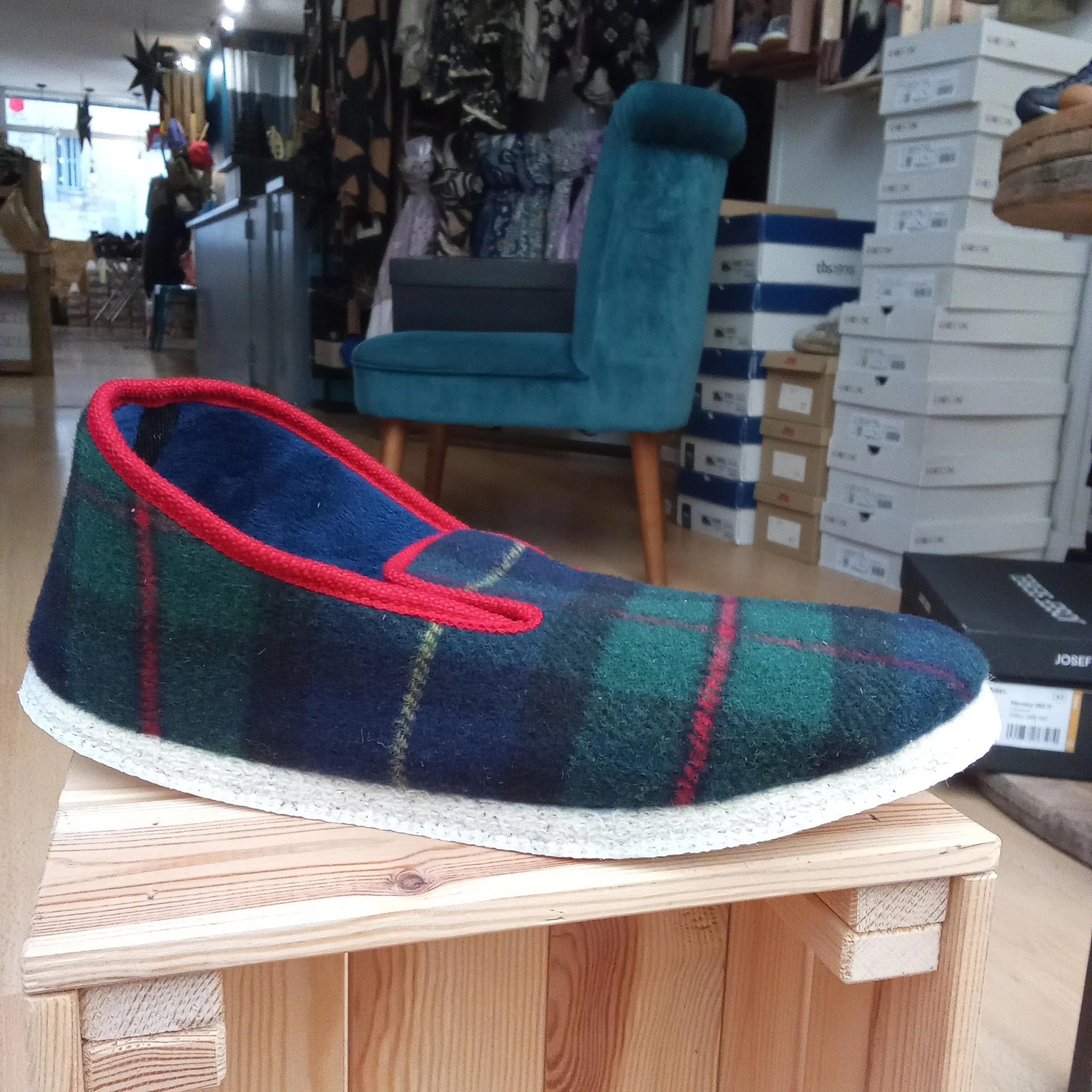 RONDINAUD - CATENAIS P - ECOSSAIS VERT MARINE